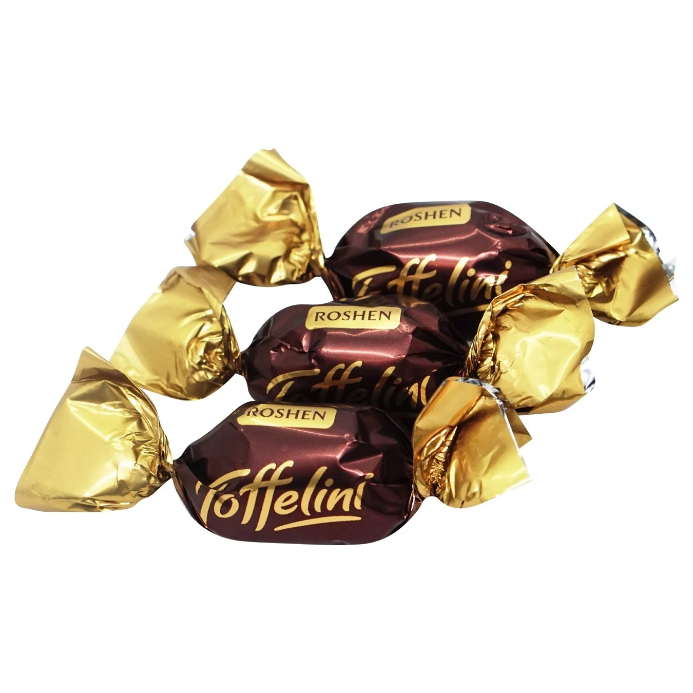 Roshen Toffelini candies with chocolate filling