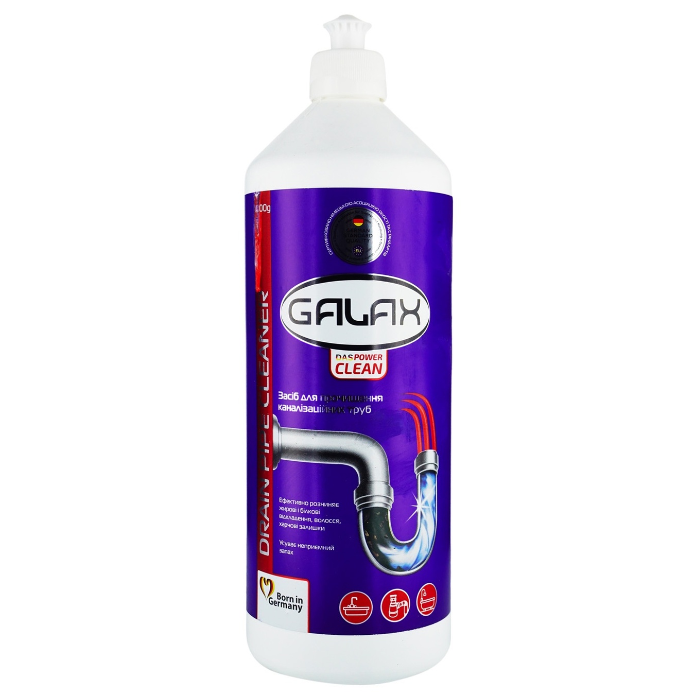Means for cleaning sewage pipes Galax das PowerClean 1 kg