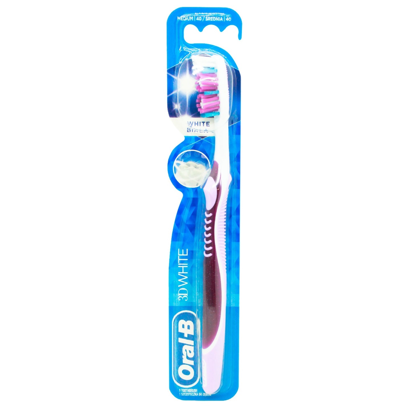 Toothbrush Oral-B 3D White Whitening 40 medium 2