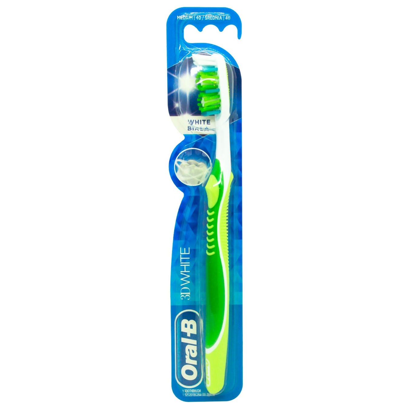 Toothbrush Oral-B 3D White Whitening 40 medium 3