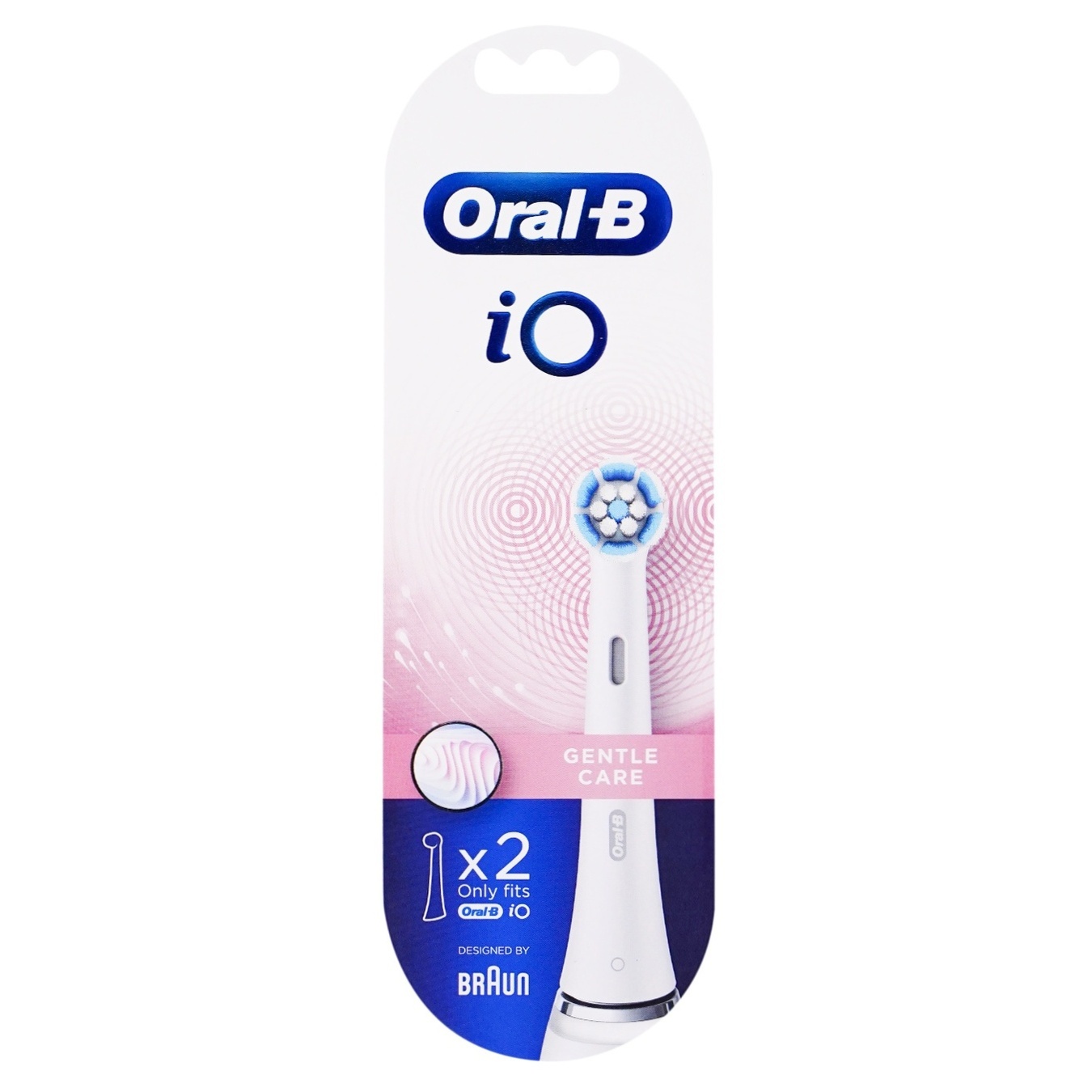 Oral-B replaceable nozzles for an electric toothbrush Gentle Care iO RB 2 pcs