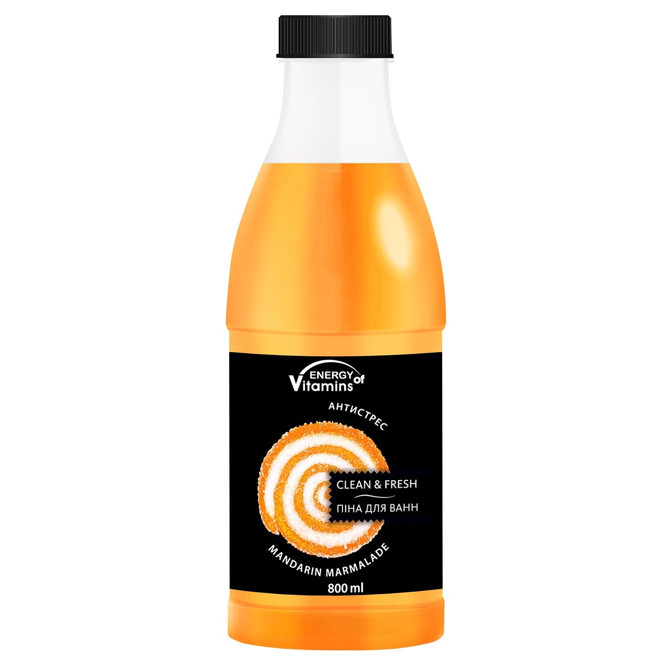 Пена для ванн Energy of Vitamins mandarin marmalade 800 мл