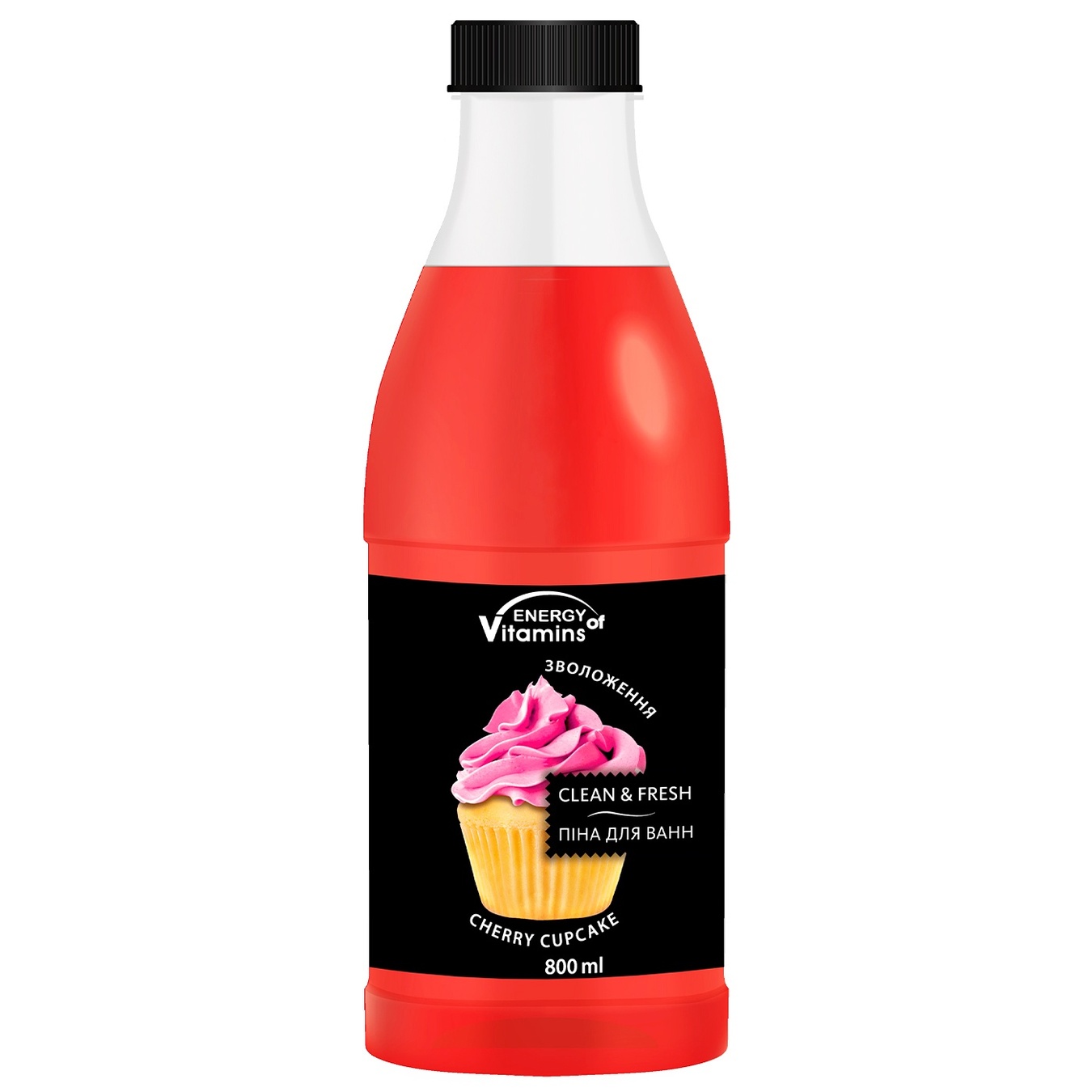 Пена для ванн Energy of Vitamins cherry cupcake 800 мл