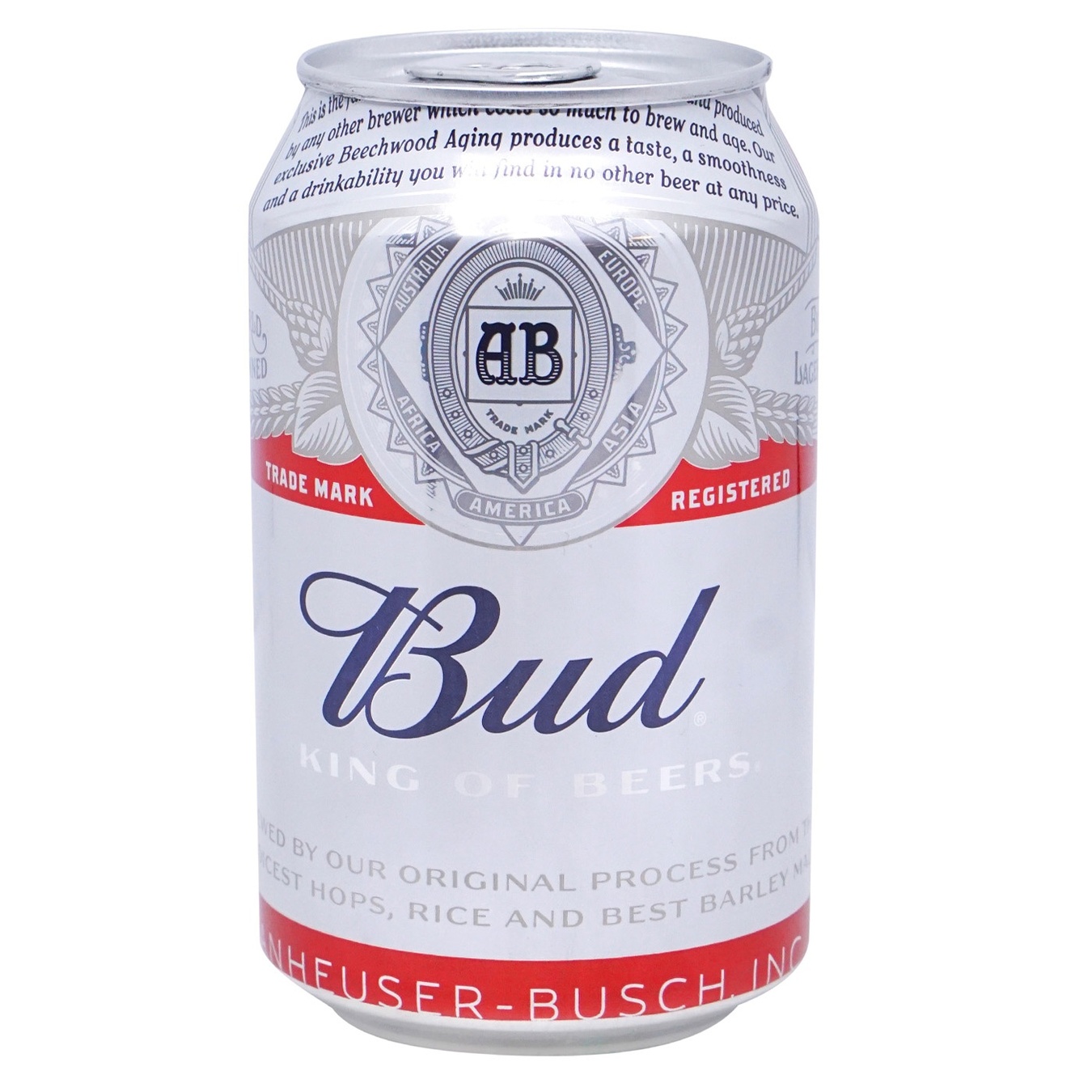 Пиво светлое BUD 5% 0,33л