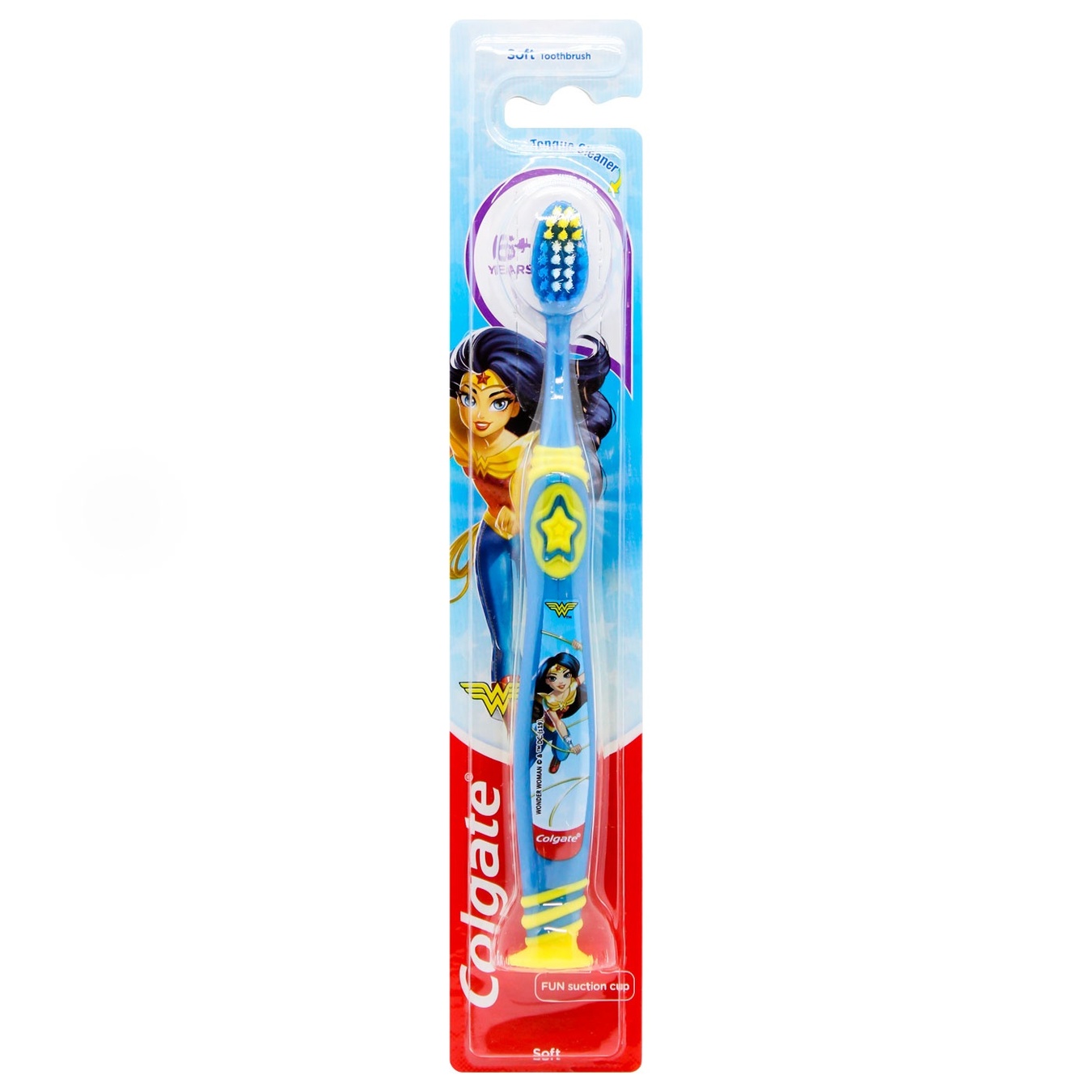 Children's toothbrush Colgate Kids Batman/Wonderwoman 6+ years 2