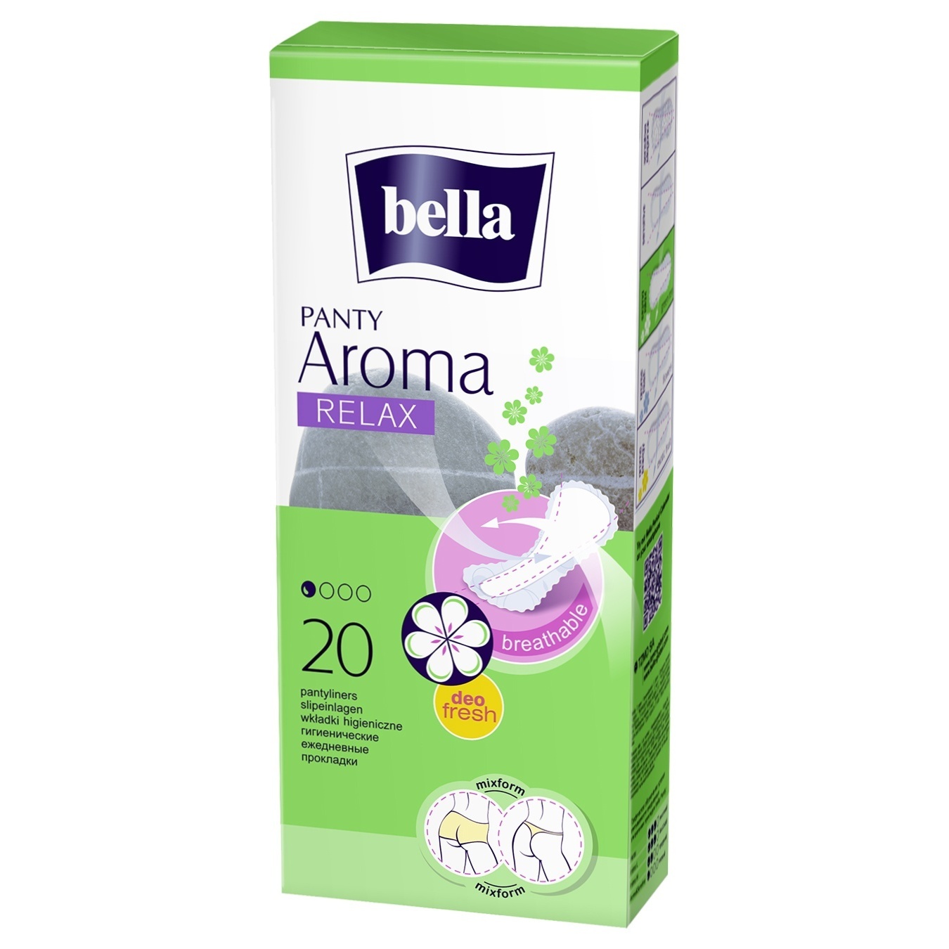 Daily pads Bella Panty Aroma Relax 20 pcs