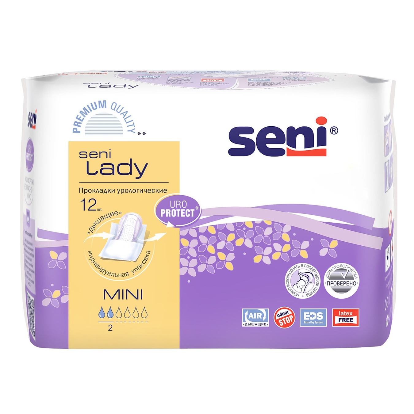Urological pads Seni Lady mini 10+2 pcs