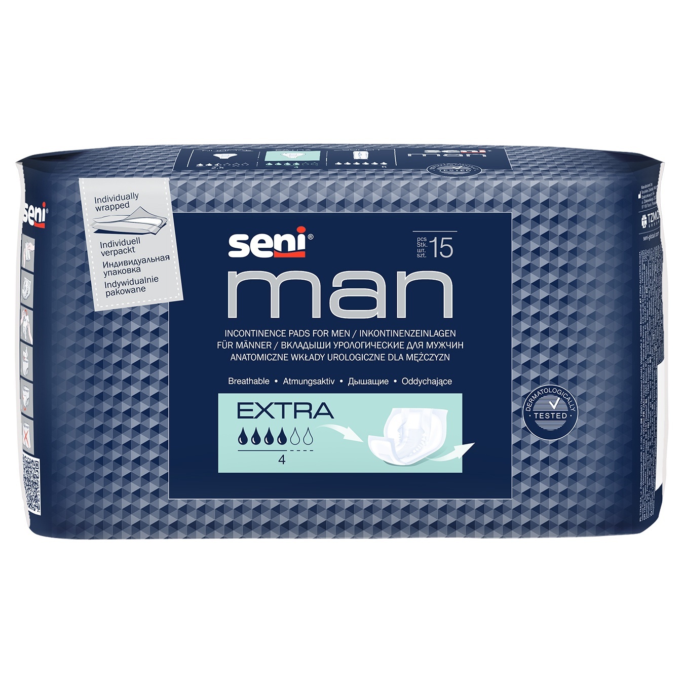 Прокладки урологiчнi SENI Man Extra 15 шт