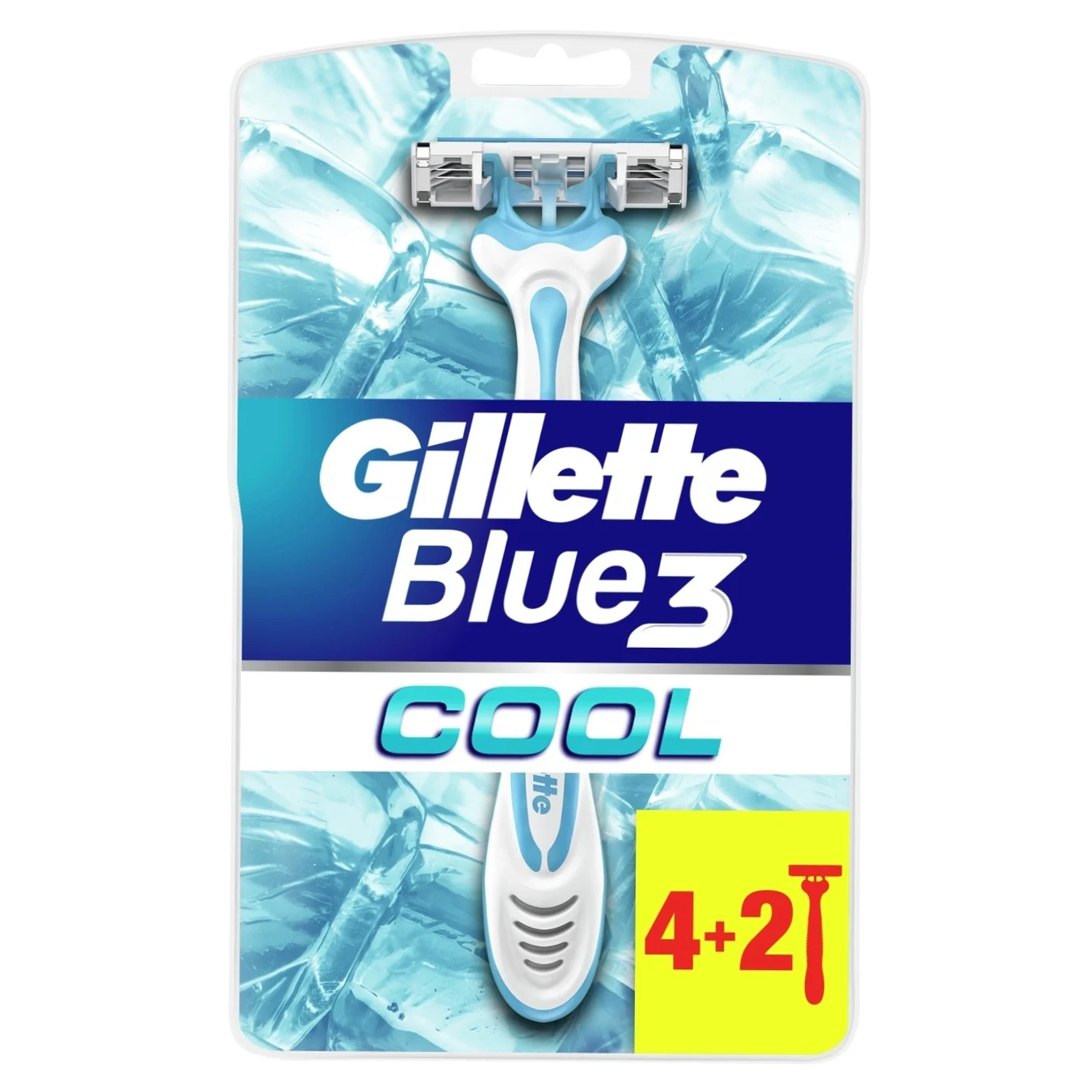 Бритвы Blue 3 Cool Gillette одноразовые 6шт