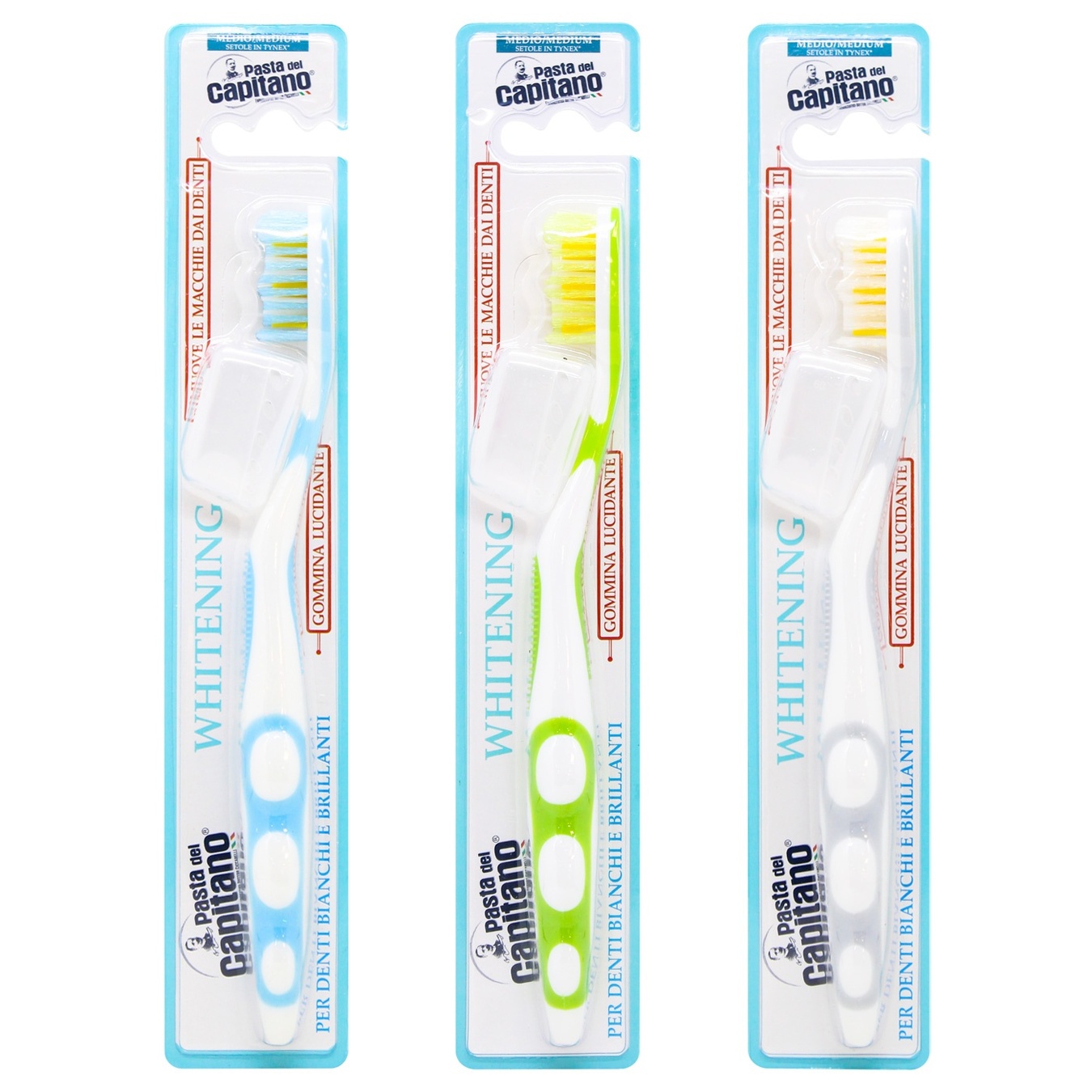 Toothbrush Pasta del Capitano whitening medium 2