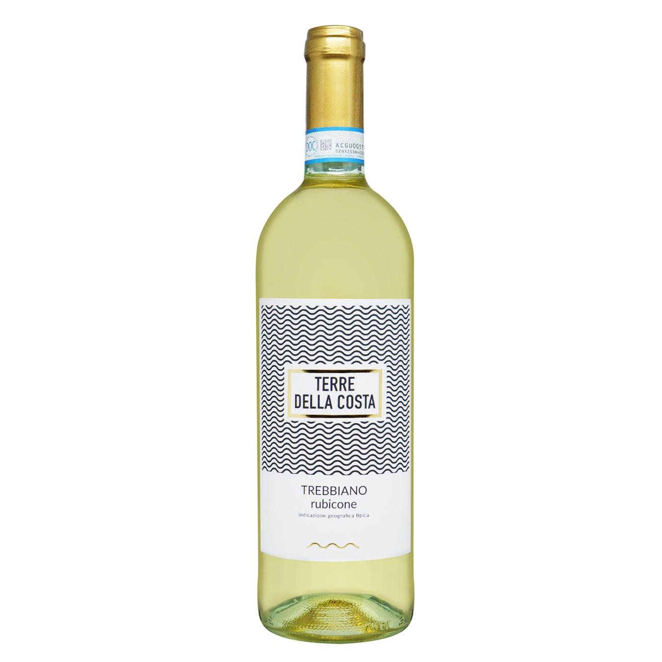 Вино Terre Della Треиано Costa белое сухое 11% 0,75л