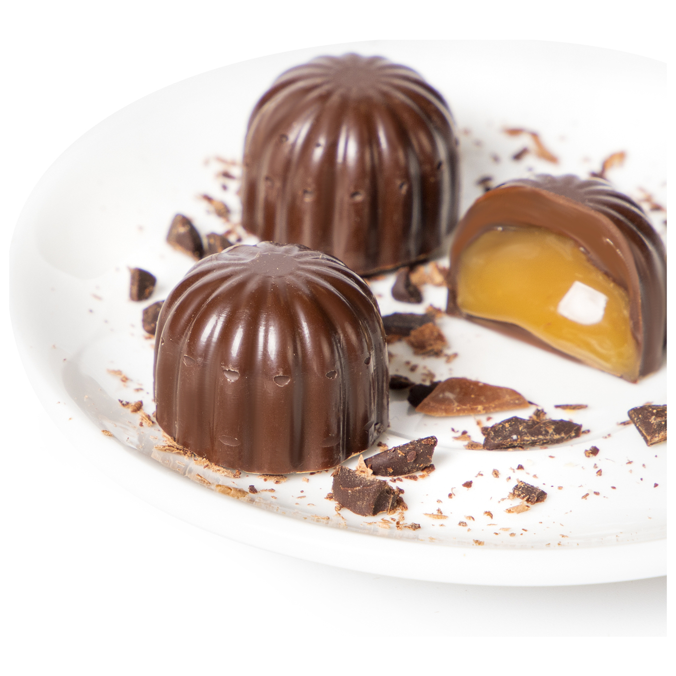 Chocolate Masters candy with caramel filling 9g