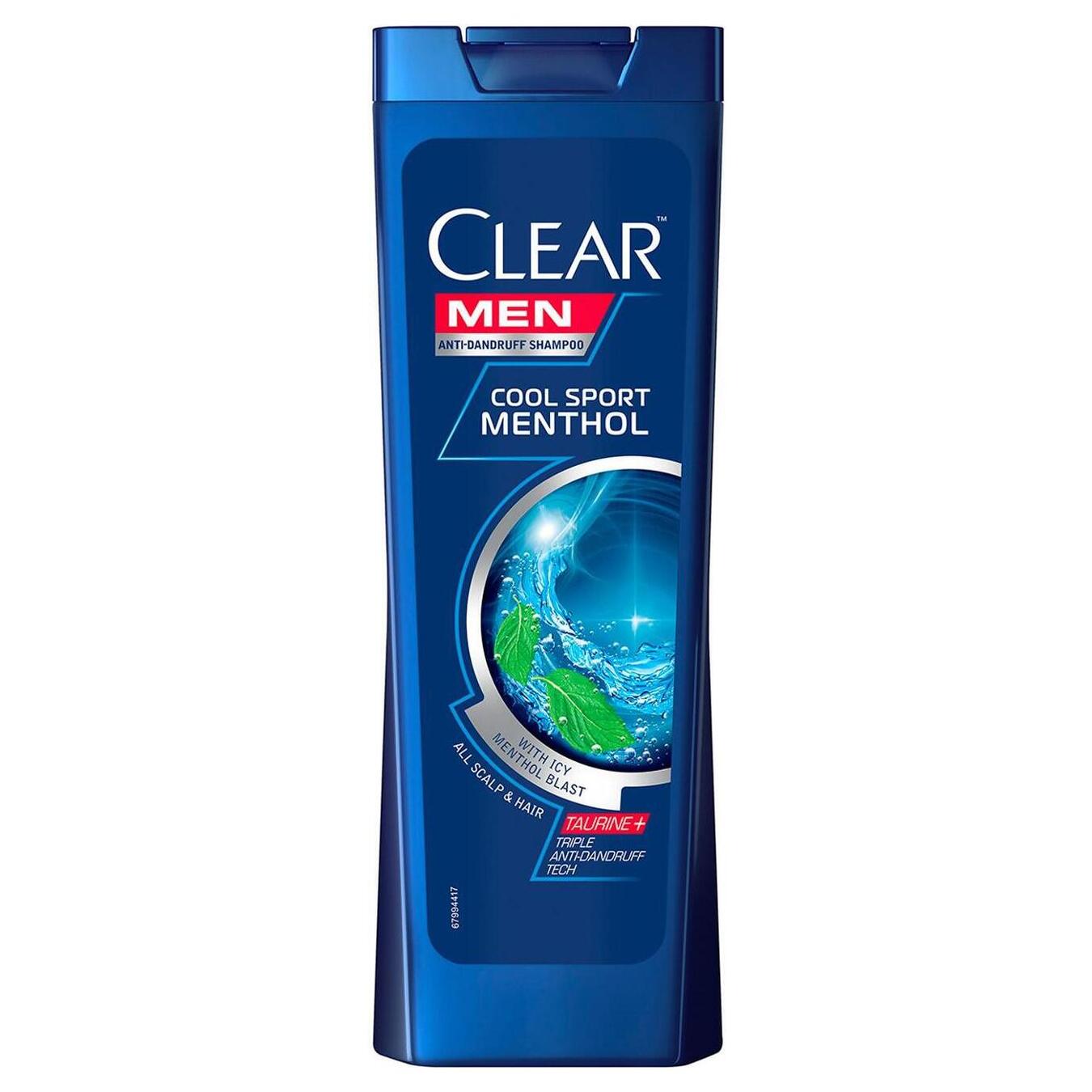 Shampoo for men Clear Vita Freshness and ice 400 ml