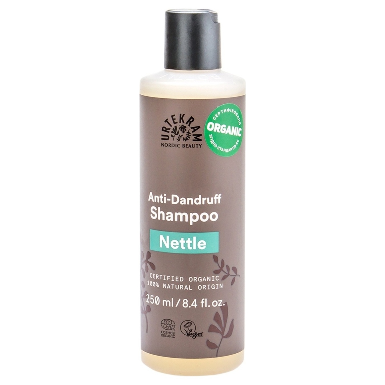 Urtekram Organic Nettle For Hair Shampoo 250ml