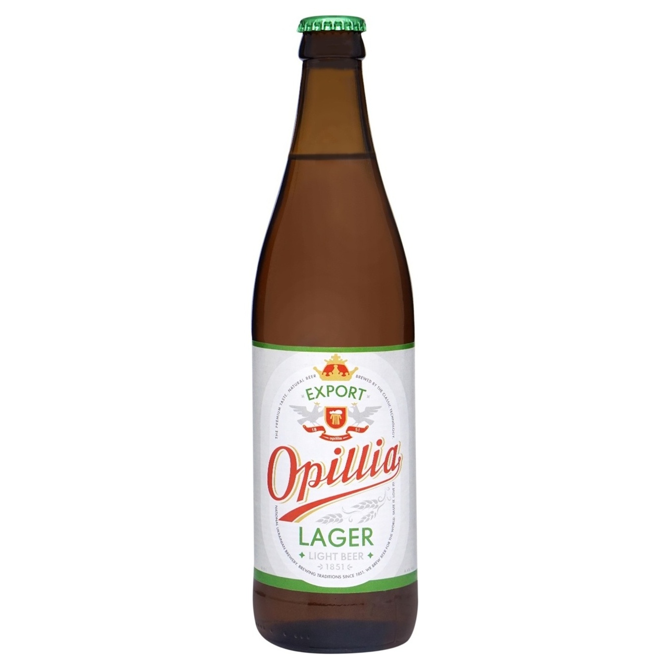 Light beer Opillya Export Lager 4.4% 0.5 l