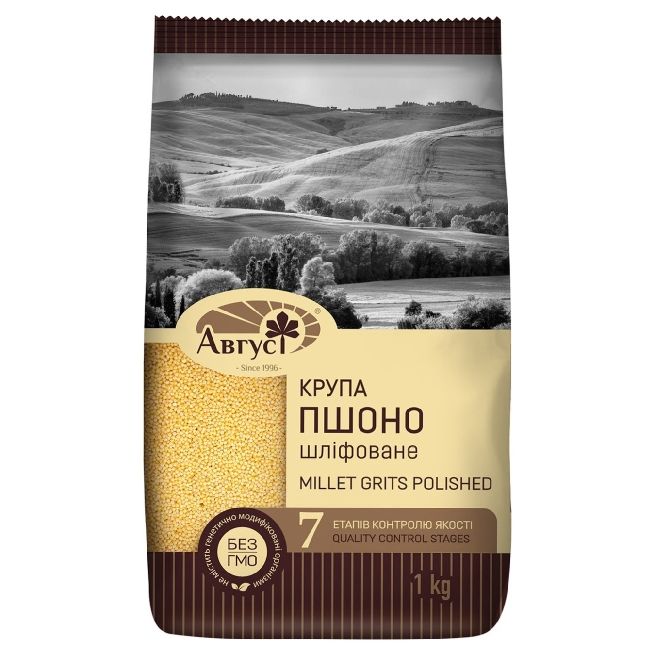 August Premium Millet Ground Groats 1kg