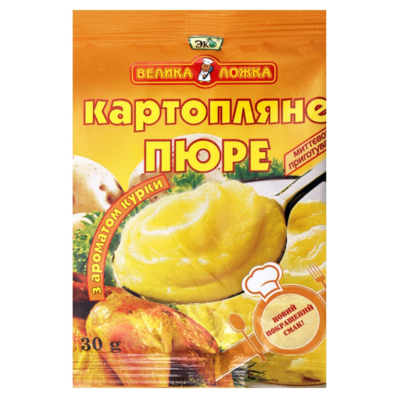Eco potato puree with chicken 30g