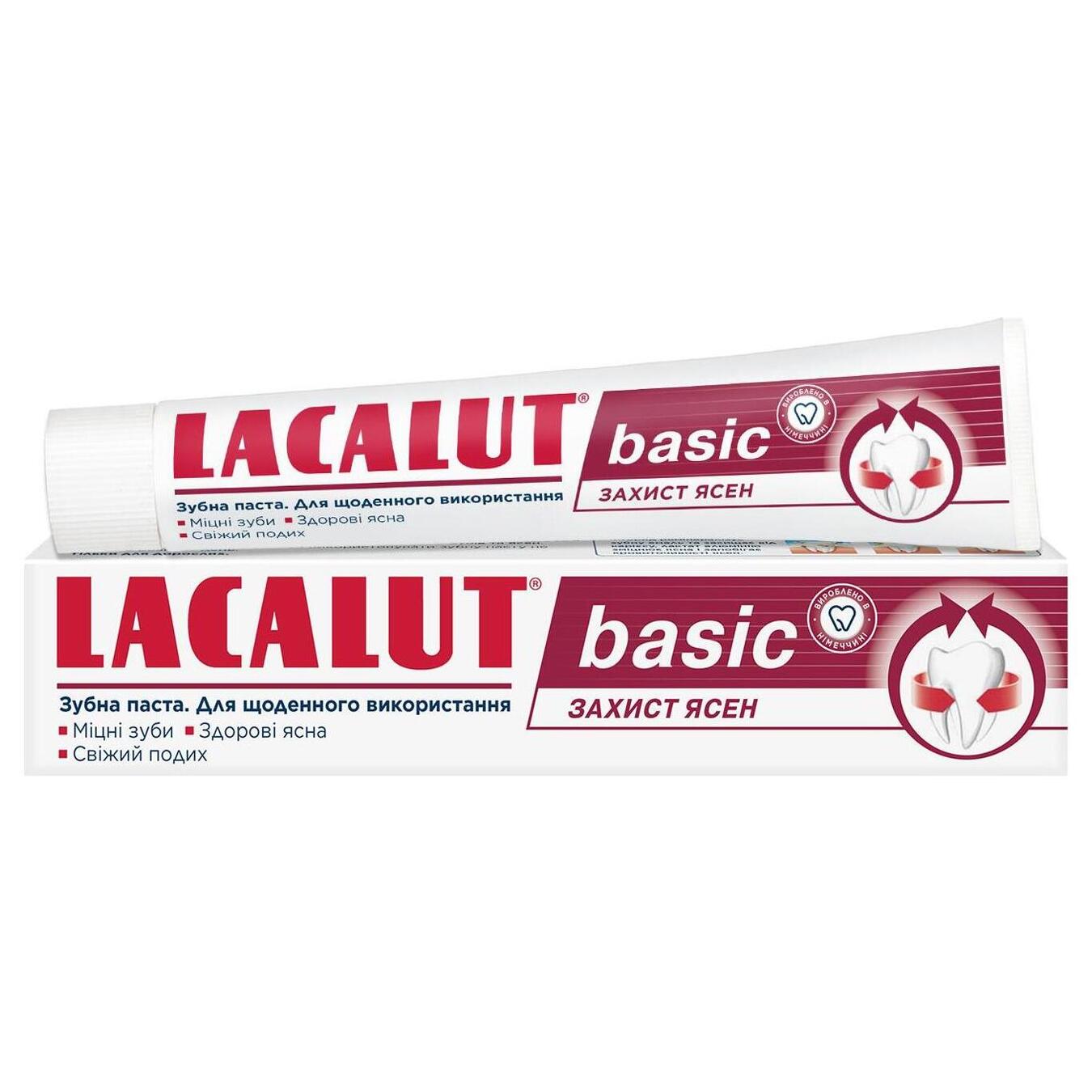Паста зубна Lacalut basic захист ясен 75 мл