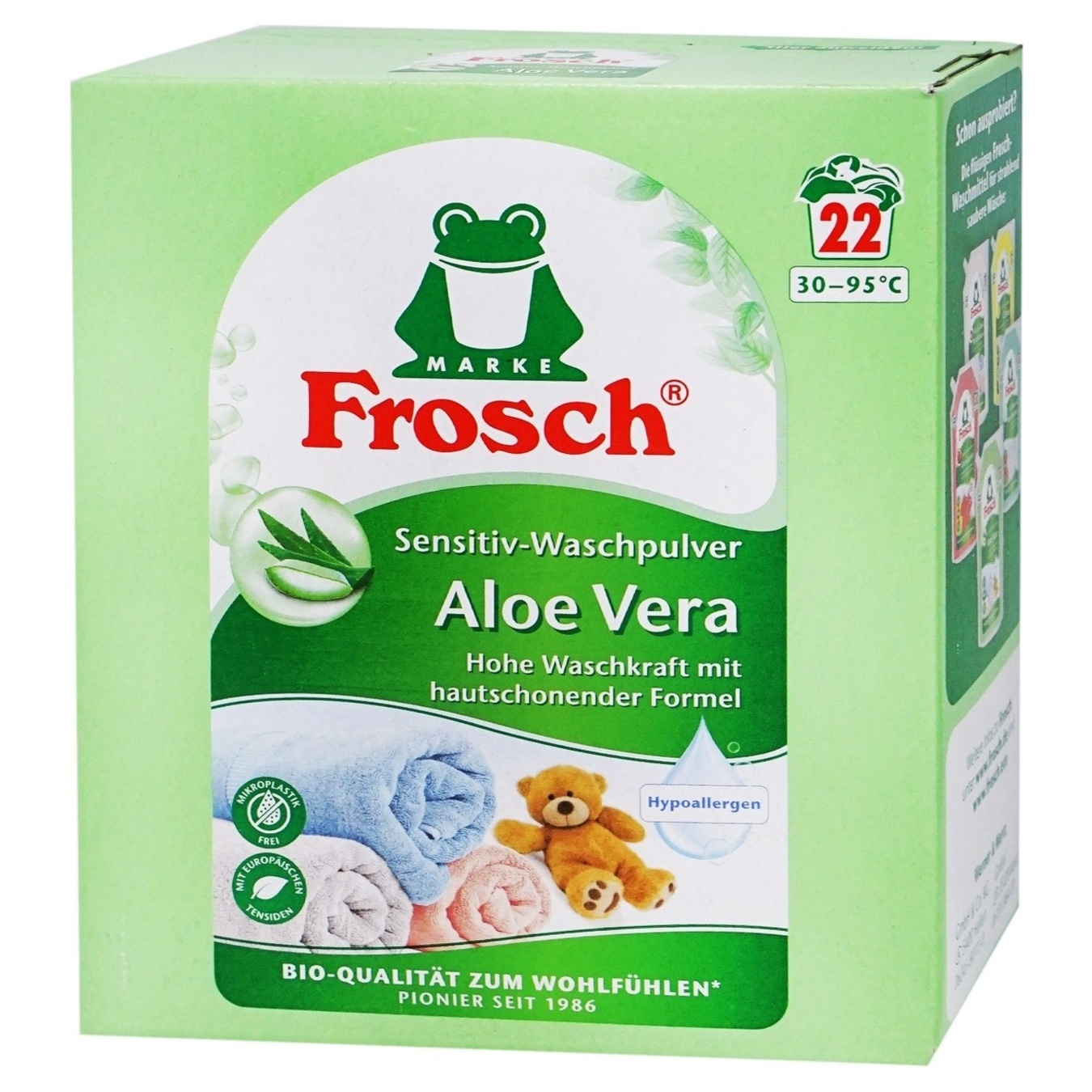 Washing powder Frosch Color Aloe Vera concentrate 1.45 kg