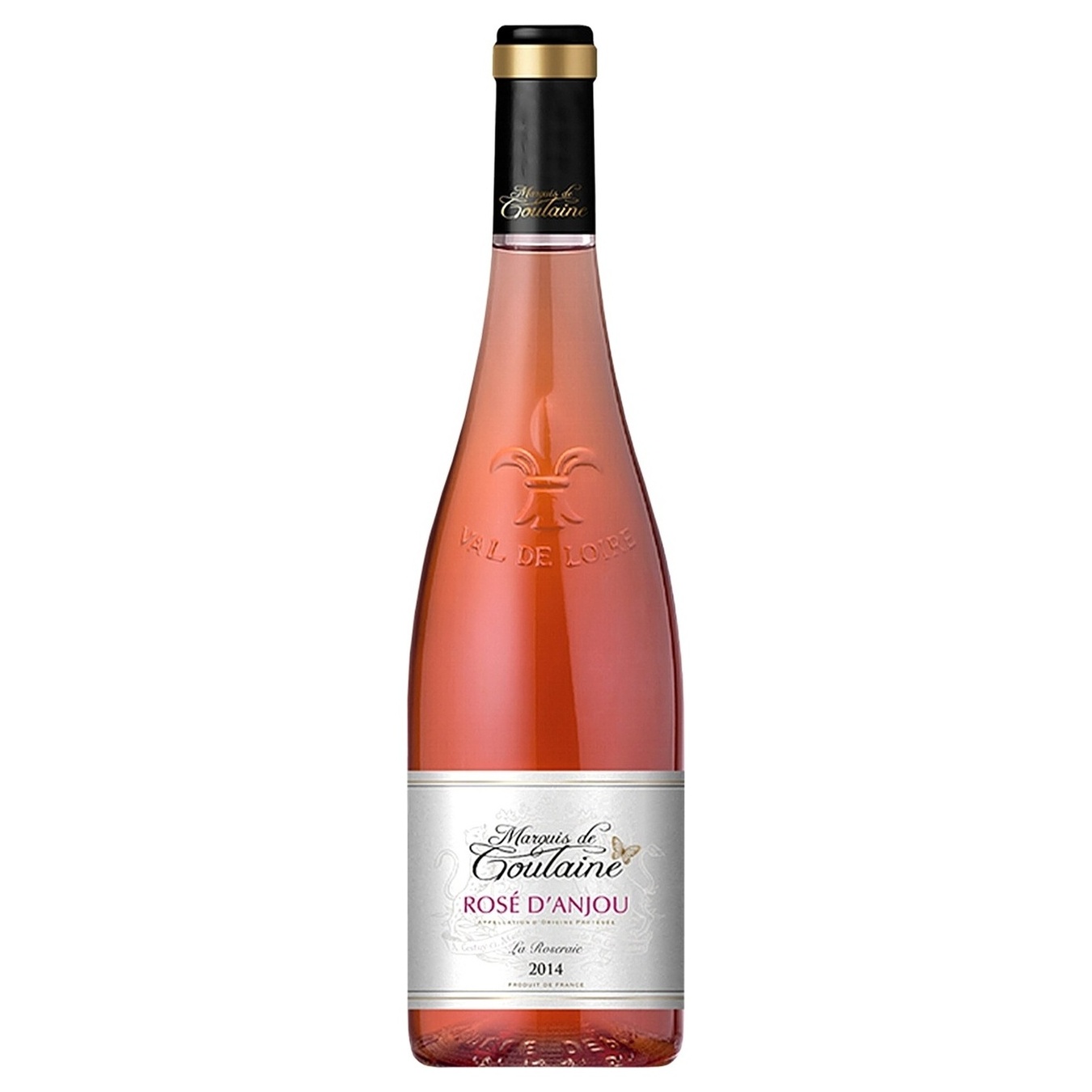 Вино "Grand Chais de France Marquis de Goulaine" Rose d'Anjou AOC розовое сухое 11% 0,75л