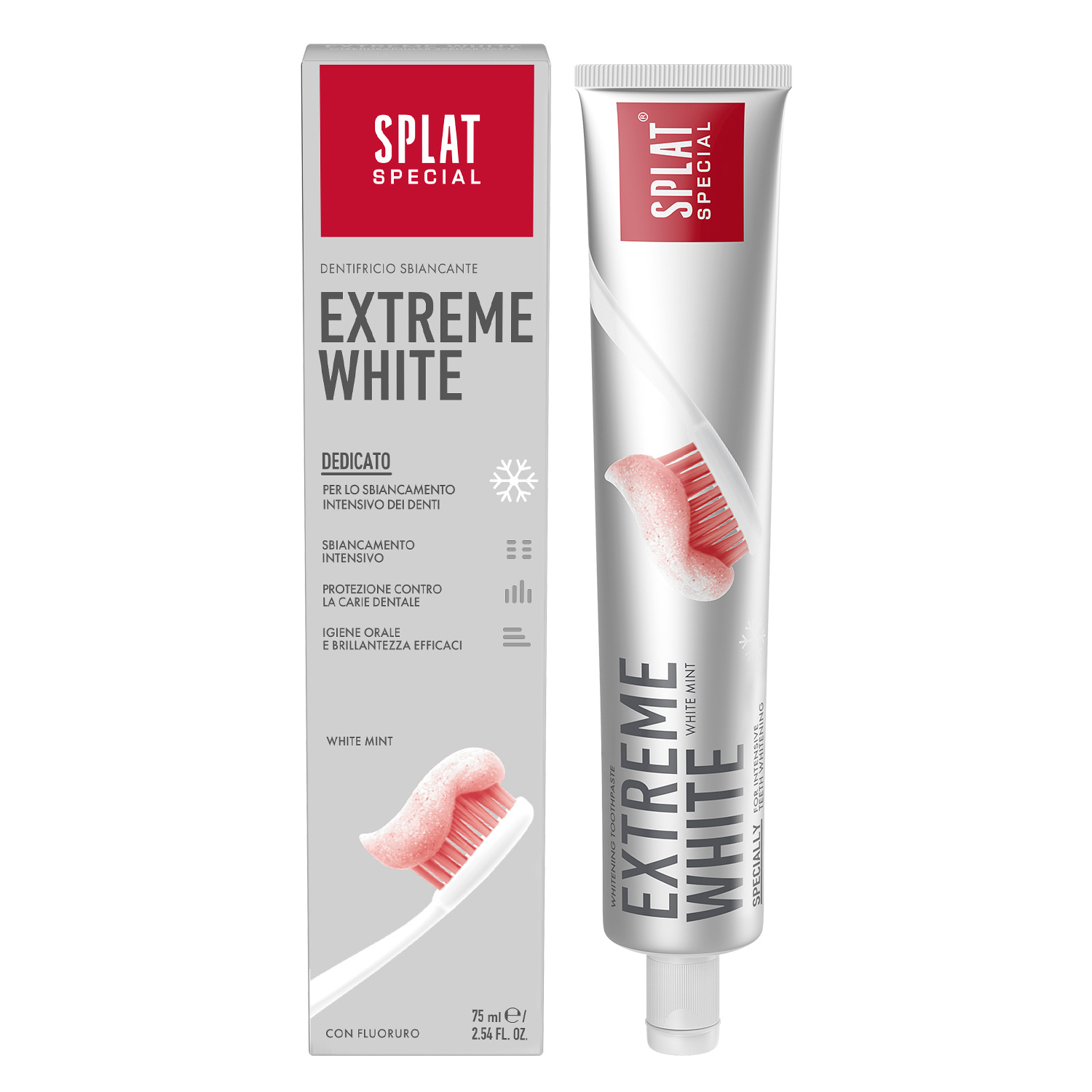 Зубна паста Splat Special Eхtreme White відбілююча 75мл