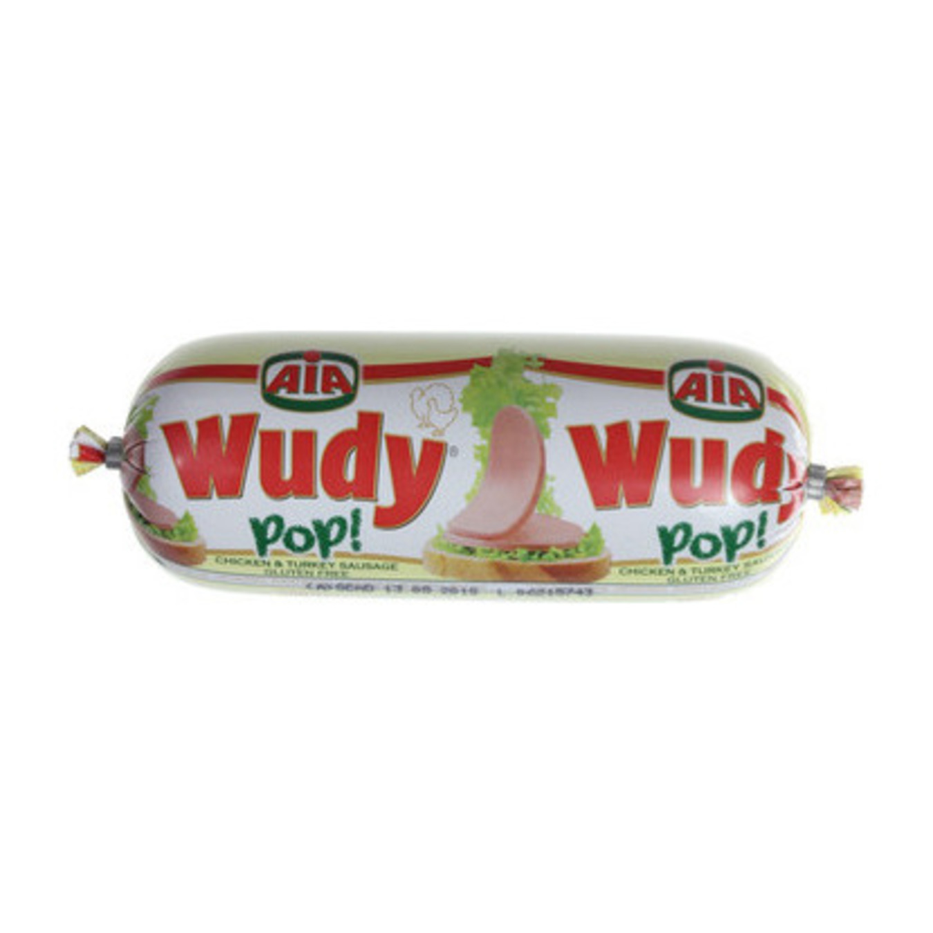 Ковбаса Wudy Pop з курки та індички варена 500г 2