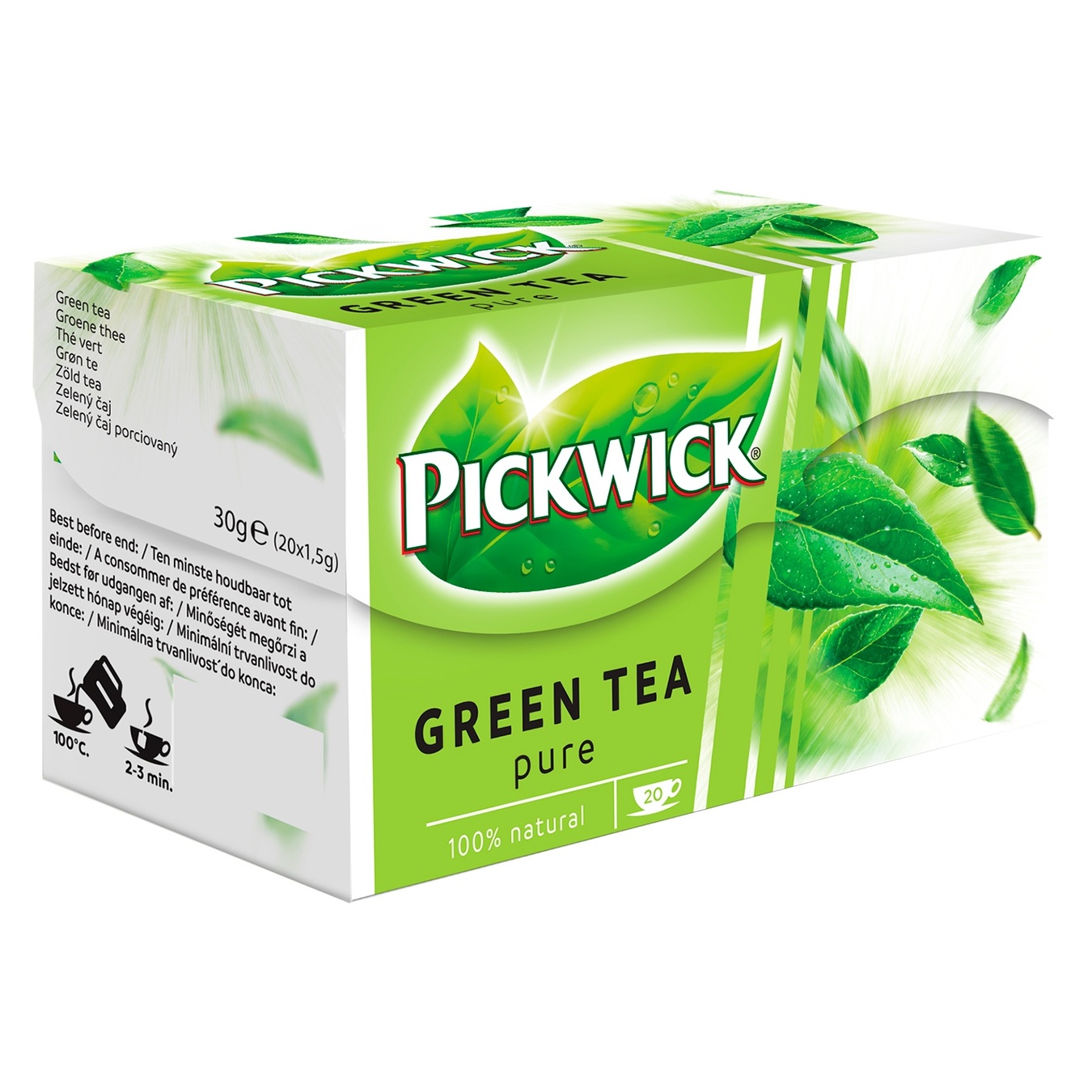 Pickwick green tea 20*1.5g 2