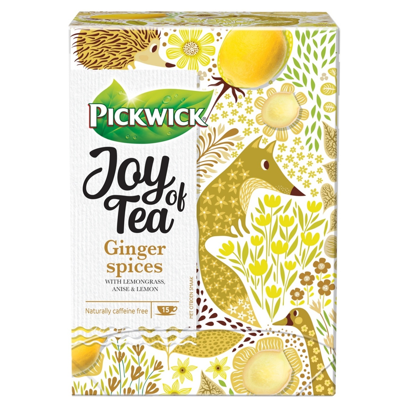 Pickwick tea Ginger and spices 15*1.75g