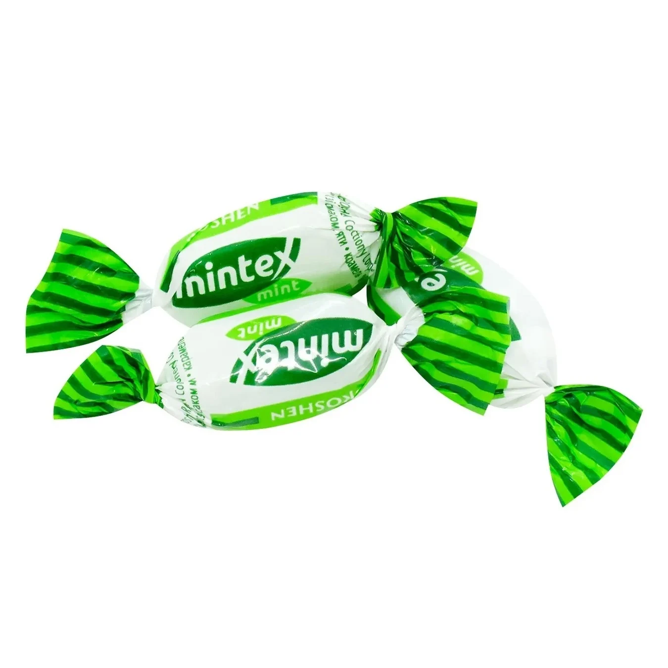 Roshen Mintex Mint caramel candies with mint flavor