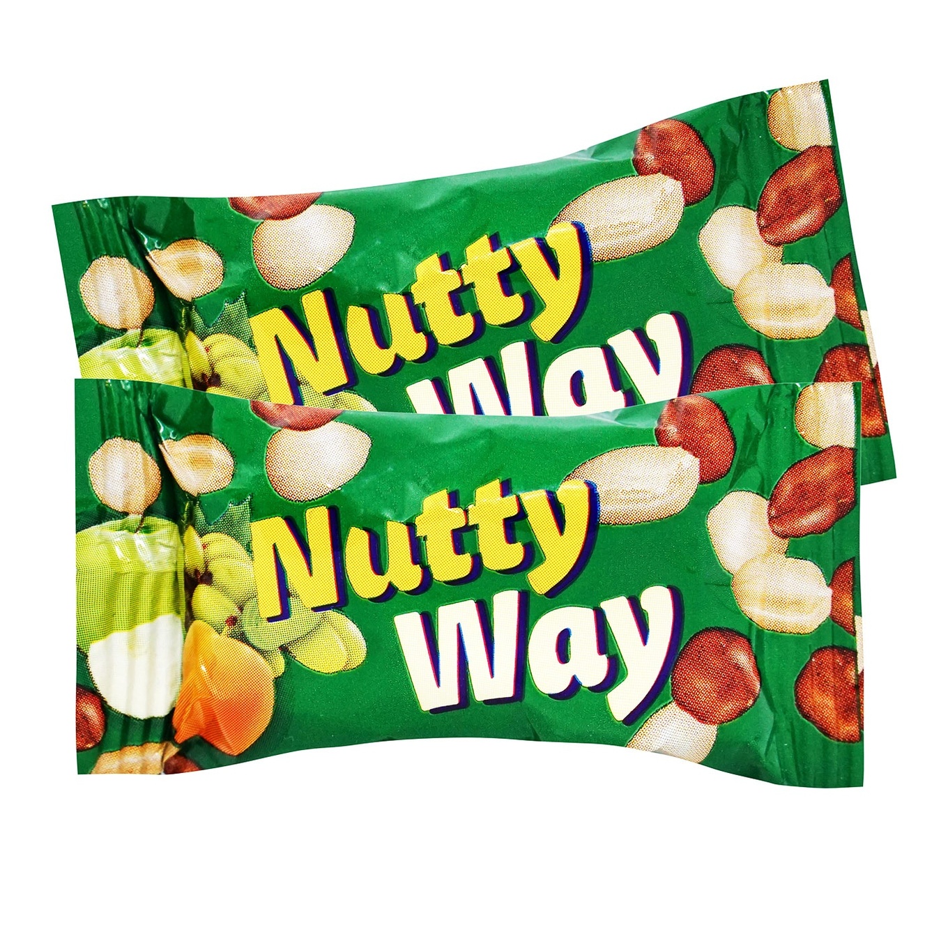 Цукерки VALE Nutty Way горіхові мюслі з фруктами частково в глазурі вагові